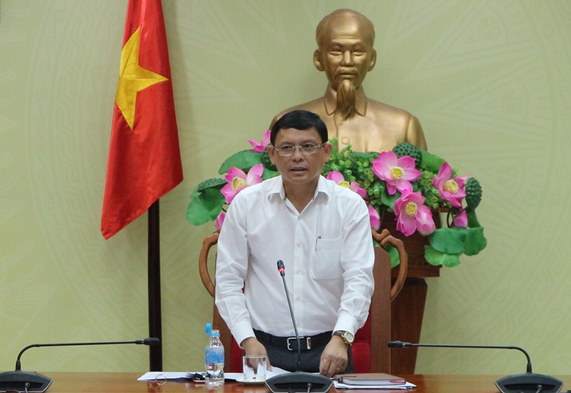 UBND tỉnh họp chuyên đề về xây dựng cơ bản 06 tháng đầu năm 2019 