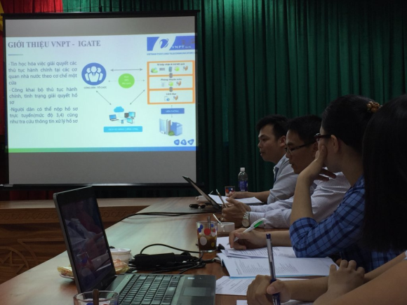 Văn phòng UBND tỉnh tập huấn hệ thống Một cửa điện tử liên thông