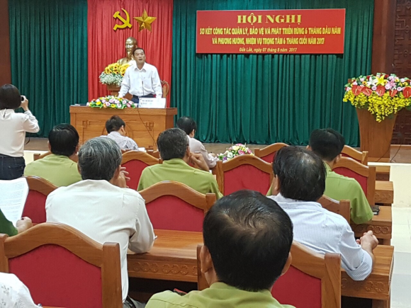 Sơ kết công tác quản lý bảo vệ, phát triển rừng và phương hướng, nhiệm vụ trọng tâm trong thời gian tới