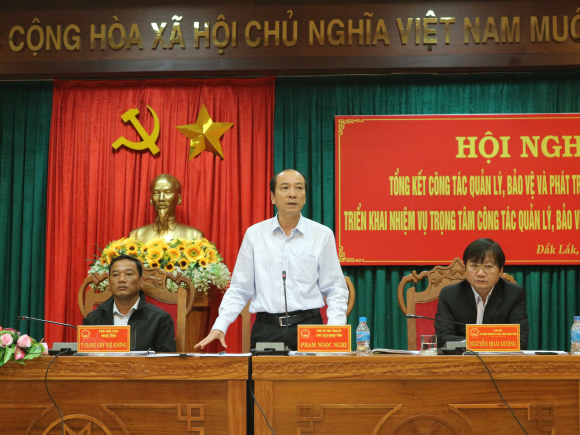 Hội nghị triển khai công tác quản lý, bảo vệ và phát triển rừng năm 2018