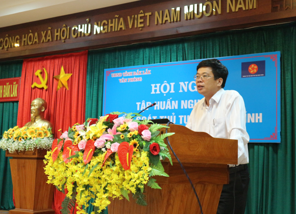 UBND tỉnh tổ chức Hội nghị tập huấn kiểm soát thủ tục hành chính