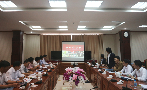 UBND tỉnh làm việc với Tập đoàn Nguyễn Hoàng về chủ trương đầu tư Dự án thành phố Giáo dục quốc tế