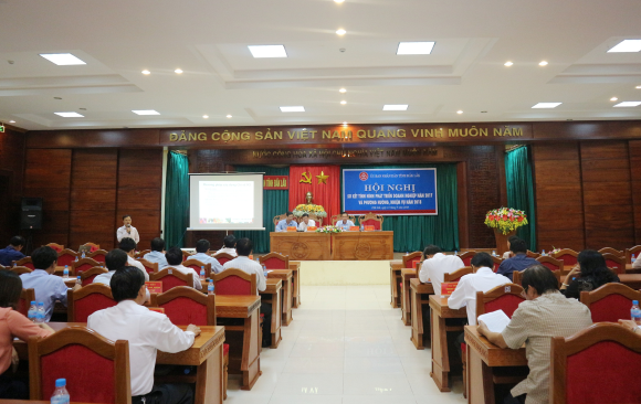 Hội nghị sơ kết tình hình phát triển doanh nghiệp năm 2017 và phương hướng, nhiệm vụ năm 2018