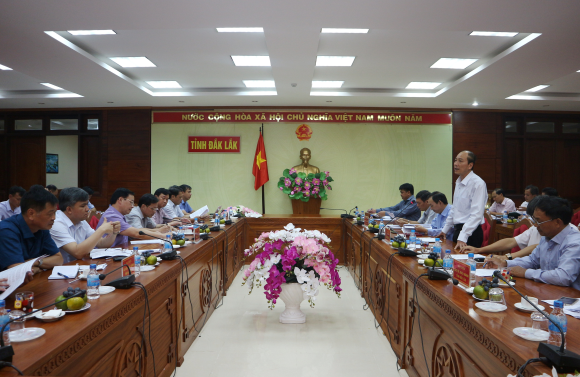 UBND tỉnh Đắk Lắk làm việc với Đoàn công tác của UBND tỉnh Điện Biên về học tập kinh nghiệm phát triển cây mắc ca