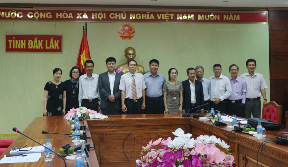 UBND tỉnh làm việc với Đoàn Công tác Hội đồng Xúc tiến trao đổi hợp tác hữu nghị Jeollabuk - Việt Nam