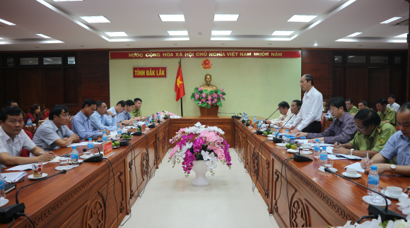 Thứ trưởng Bộ Nông nghiệp và Phát triển nông thôn làm việc tại tỉnh