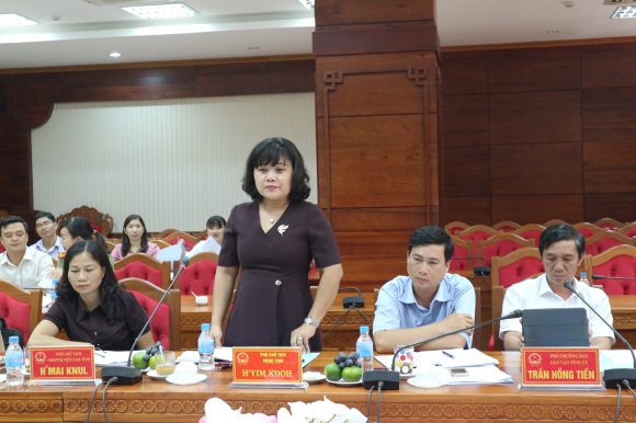 Đoàn Công tác của Ban Tôn giáo Chính phủ việc với tỉnh Đắk Lắk về tình hình thi hành pháp luật và thực hiện pháp luật về tín ngưỡng, tôn giáo năm 2018