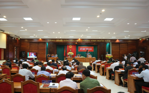 Khai mạc Kỳ họp lần thứ sáu HĐND tỉnh khóa IX