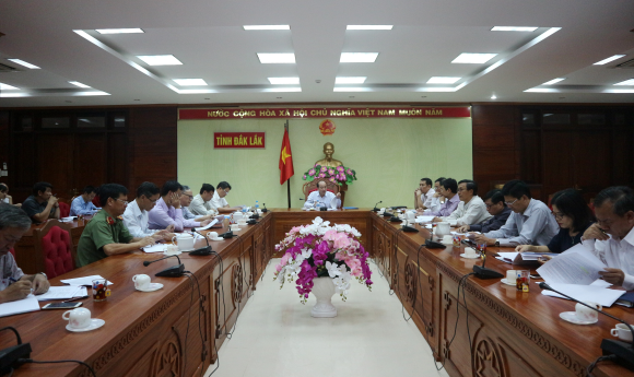 UBND tỉnh tổ chức cuộc họp góp ý dự thảo Đề án tổ chức Lễ hội Cà phê Buôn Ma Thuột lần thứ 7