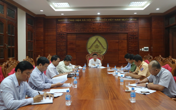 UBND tỉnh họp triển khai Đề án “Xây dựng Hệ thống phần mềm quản lý thu phạt vi phạm hành chính trong lĩnh vực giao thông tại tỉnh Đắk Lắk”