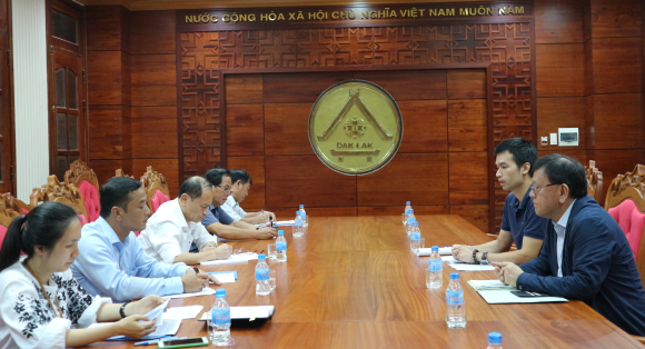 UBND tỉnh làm việc với Công ty Nippon Koei