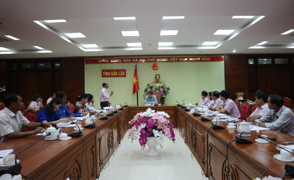 Ban Đại diện Hội đồng quản trị Ngân hàng chính sách Xã hội tỉnh họp sơ kết tình hình hoạt động quý III/2018