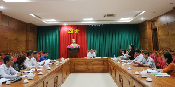 Họp Ban Tổ chức Hội thi "Hòa giải viên giỏi" năm 2018