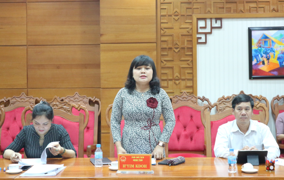 Ban Vì sự tiến bộ của Phụ nữ tỉnh Cà Mau tham quan, học tập kinh nghiệm tại tỉnh Đắk Lắk