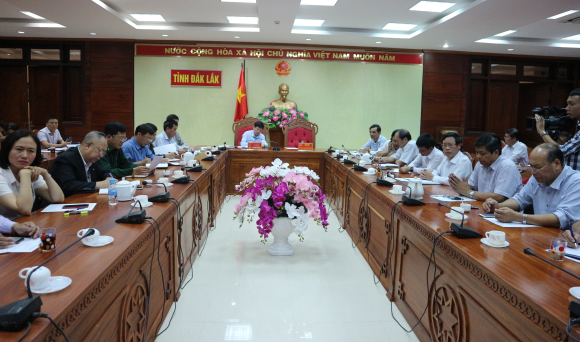 Hội nghị trực tuyến ứng phó với áp thấp nhiệt đới - bão