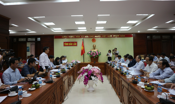 Đoàn Kiểm tra cải cách hành chính của Chính phủ làm việc với UBND tỉnh