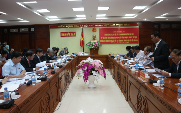 Đoàn Giám sát của Quốc hội làm việc với UBND tỉnh về quy hoạch, quản lý sử dụng đất đai tại đô thị