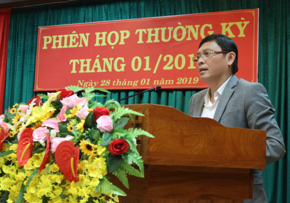 UBND tỉnh tổ chức Phiên họp thường kỳ tháng 01/2019