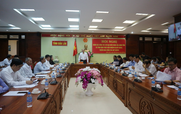 Hội nghị trực tuyến UBND tỉnh định kỳ quý I/2019