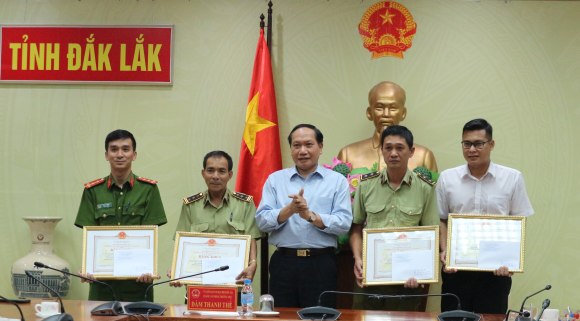 Văn phòng Thường trực Ban Chỉ đạo 389 Quốc gia làm việc tại tỉnh Đắk Lắk