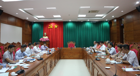 UBND tỉnh làm việc với Viện ứng dụng công nghệ và phát triển nông thôn Việt Nam