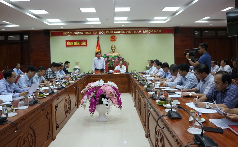 Thứ trưởng Bộ Nông nghiệp và Phát triển nông thôn làm việc với UBND tỉnh 