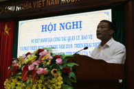 Hội nghị sơ kết đánh giá công tác quản lý, bảo vệ và phát triển rừng 10 tháng đầu năm 2019