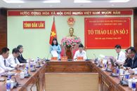 Đại hội đại biểu Đảng bộ tỉnh Đắk Lắk lần thứ I, nhiệm kỳ 2025-2030 tiến hành thảo luận tại tổ