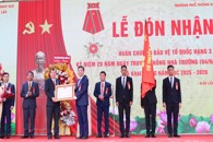 Trường Phổ thông Dân tộc Nội trú Tây Nguyên kỷ niệm 20 năm thành lập và đón nhận Huân chương Bảo vệ Tổ quốc hạng Ba