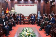 Mondulkiri province delegation pays courtesy visit to Dak Lak leader