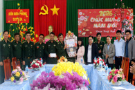 Phó Chủ tịch Thường trực UBND tỉnh thăm, chúc Tết các đơn vị, gia đình chính sách nhân dịp Xuân Bính Ngọ 2026