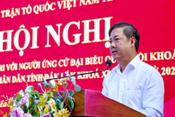 Người ứng cử đại biểu Quốc hội khóa XVI và đại biểu HĐND tỉnh Đắk Lắk khóa XI, nhiệm kỳ 2026 - 2031 tiếp xúc cử tri tại xã Ea Drăng