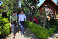 Chủ tịch UBND tỉnh thị sát tại Buôn du lịch cộng đồng Akŏ Dhông