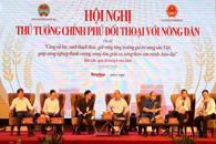 Thủ tướng Chính phủ đối thoại với nông dân: Nông nghiệp, nông thôn là trụ đỡ của nền kinh tế 