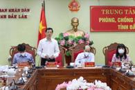 Đoàn Công tác của Bệnh viện Chợ Rẫy, thành phố Hồ Chí Minh là việc với tỉnh Đắk Lắk