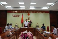 Tổ công tác của Chủ tịch UBND tỉnh việc với các cơ quan, đơn vị