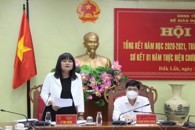 Hội nghị trực tuyến triển khai nhiệm vụ năm học 2021 - 2022