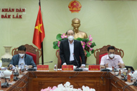 UBND tỉnh họp thông qua các nội dung trình kỳ họp HĐND tỉnh