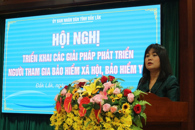 Tăng cường vận động Nhân dân có con em là học sinh sinh viên tham gia BHYT