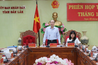 UBND tỉnh tổ chức Phiên họp thường kỳ tháng 10/2022