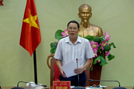 UBND tỉnh họp chuyên đề về xây dựng cơ bản 