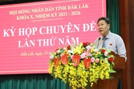 Kỳ họp chuyên đề lần thứ năm, HĐND tỉnh khóa X, nhiệm kỳ 2021 - 2026