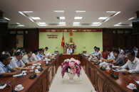 Họp chuyên đề về giao ban xây dựng cơ bản tháng 9/2022 