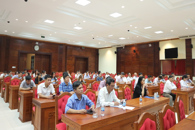 Đảng bộ Văn phòng UBND tỉnh tham dự Hội nghị quán triệt các văn bản về đại hội đảng bộ các cấp tiến tới Đại hội đại biểu toàn quốc lần thứ XIV của Đảng