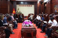 Đại sứ Australia tại Việt Nam chào xã giao và làm việc với tỉnh Đắk Lắk