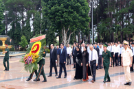 Lễ viếng Nghĩa trang Liệt sĩ tỉnh nhân kỷ niệm 77 năm Ngày Thương binh - Liệt sĩ