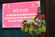 Đắk Lắk tổ chức Hội nghị tập huấn đối ngoại năm 2024