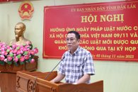 Hội nghị hưởng ứng Ngày Pháp luật Việt Nam năm 2023