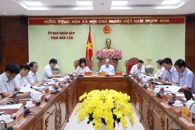 Cuộc họp thành viên UBND tỉnh thông qua nhiều nội dung quan trọng