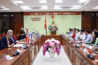  UBND tỉnh chào xã giao Đoàn Đại sứ các nước Bắc Âu